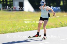 06.08.2024, Lenzerheide, Switzerland (SUI): Amy Baserga (SUI) - Biathlon summer training, Lenzerheide (SUI). www.nordicfocus.com. © Manzoni/NordicFocus. Every downloaded picture is fee-liable.