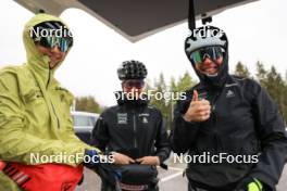 21.05.2024, Lenzerheide, Switzerland (SUI): Lydia Hiernickel (SUI), Lena Haecki-Gross (SUI), (l-r) - Biathlon summer training, Lenzerheide (SUI). www.nordicfocus.com. © Manzoni/NordicFocus. Every downloaded picture is fee-liable.