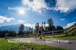 06.08.2024, Lavaze, Italy (ITA): Kristina Oberthaler (AUT) - Biathlon summer training, Lavaze (ITA). www.nordicfocus.com. © Barbieri/NordicFocus. Every downloaded picture is fee-liable.