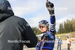 15.09.2024, Lenzerheide, Switzerland (SUI): Lou Jeanmonnot (FRA) - Sommer Nordic Event 2024, Sommer Biathlon Cup, Lenzerheide (SUI). www.nordicfocus.com. © Manzoni/NordicFocus. Every downloaded picture is fee-liable.