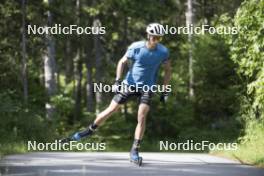 18.06.2024, Correncon-en-Vercors, France (FRA): Eric Perrot (FRA) - Biathlon summer training, Correncon-en-Vercors (FRA). www.nordicfocus.com. © Joly/NordicFocus. Every downloaded picture is fee-liable.