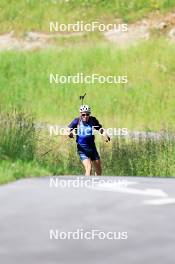 15.07.2024, Lenzerheide, Switzerland (SUI): Bjorn Westervelt (USA) - Biathlon summer training, Lenzerheide (SUI). www.nordicfocus.com. © Manzoni/NordicFocus. Every downloaded picture is fee-liable.