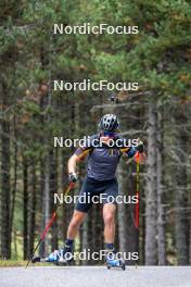 20.09.2024, Font-Romeu, France (FRA): Sam Parmantier (BEL) - Biathlon summer training, Font-Romeu (FRA). www.nordicfocus.com. © Authamayou/NordicFocus. Every downloaded picture is fee-liable.