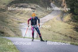 22.10.2024, Lavaze, Italy (ITA): Johannes Thingnes Boe (NOR) - Biathlon summer training, Lavaze (ITA). www.nordicfocus.com. © Vanzetta/NordicFocus. Every downloaded picture is fee-liable.