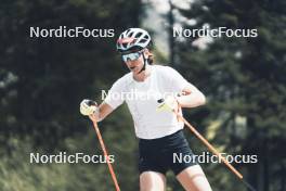 19.05.2024, Forni Avoltri, Italy (ITA): Lisa Vittozzi (ITA) - Biathlon summer training, Forni Avoltri (ITA). www.nordicfocus.com. © Del Fabbro/NordicFocus. Every downloaded picture is fee-liable.