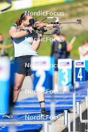 20.05.2024, Lenzerheide, Switzerland (SUI): Lena Haecki-Gross (SUI) - Biathlon summer training, Lenzerheide (SUI). www.nordicfocus.com. © Manzoni/NordicFocus. Every downloaded picture is fee-liable.