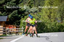 02.09.2024, Font-Romeu, France (FRA): Hanna Oeberg (SWE) - Biathlon summer training, Font-Romeu (FRA). www.nordicfocus.com. © Authamayou/NordicFocus. Every downloaded picture is fee-liable.