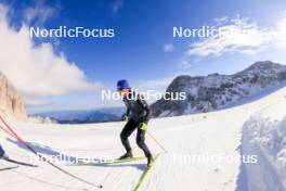 14.10.2024, Ramsau am Dachstein, Austria (AUT): Jeremy Finello (SUI) - Biathlon summer training, Dachsteinglacier, Ramsau am Dachstein (AUT). www.nordicfocus.com. © Manzoni/NordicFocus. Every downloaded picture is fee-liable.