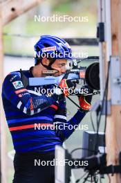 03.07.2024, Premanon, France (FRA): Oscar Lombardot (FRA) - Biathlon summer training, Premanon (FRA). www.nordicfocus.com. © Manzoni/NordicFocus. Every downloaded picture is fee-liable.