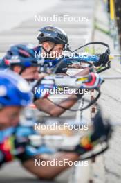 28.08.2024, Bessans, France (FRA): Emilien Jacquelin (FRA) - Biathlon summer training, Bessans (FRA). www.nordicfocus.com. © Authamayou/NordicFocus. Every downloaded picture is fee-liable.