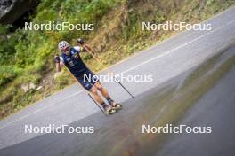 26.08.2024, Martell, Italy (ITA): Tommaso Giacomel (ITA) - Biathlon summer training, Martell (ITA). www.nordicfocus.com. © Vanzetta/NordicFocus. Every downloaded picture is fee-liable.