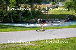 17.07.2024, Martell, Italy (ITA): Michela Carrara (ITA) - Biathlon summer training, Martell (ITA). www.nordicfocus.com. © Barbieri/NordicFocus. Every downloaded picture is fee-liable.