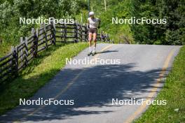 17.07.2024, Martell, Italy (ITA): Hanna Auchentaller (ITA) - Biathlon summer training, Martell (ITA). www.nordicfocus.com. © Barbieri/NordicFocus. Every downloaded picture is fee-liable.