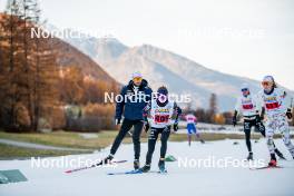 07.11.2024, Bessans, France (FRA): Anaelle Bondoux (FRA) - Biathlon summer training, Bessans (FRA). www.nordicfocus.com. © Authamayou/NordicFocus. Every downloaded picture is fee-liable.