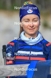 12.10.2024, Ramsau am Dachstein, Austria (AUT): Jeanne Richard (FRA) - Biathlon summer training, Ramsau am Dachstein (AUT). www.nordicfocus.com. © Manzoni/NordicFocus. Every downloaded picture is fee-liable.