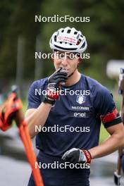 26.08.2024, Martell, Italy (ITA): Didier Bionaz (ITA) - Biathlon summer training, Martell (ITA). www.nordicfocus.com. © Vanzetta/NordicFocus. Every downloaded picture is fee-liable.