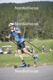 18.06.2024, Correncon-en-Vercors, France (FRA): Eric Perrot (FRA) - Biathlon summer training, Correncon-en-Vercors (FRA). www.nordicfocus.com. © Joly/NordicFocus. Every downloaded picture is fee-liable.