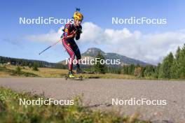 22.10.2024, Lavaze, Italy (ITA): Johannes Thingnes Boe (NOR) - Biathlon summer training, Lavaze (ITA). www.nordicfocus.com. © Vanzetta/NordicFocus. Every downloaded picture is fee-liable.