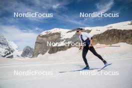 18.06.2024, Tignes, France (FRA): Julia Simon (FRA) - Biathlon summer training, Tignes (FRA). www.nordicfocus.com. © Authamayou/NordicFocus. Every downloaded picture is fee-liable.