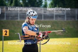 06.08.2024, Lavaze, Italy (ITA): Anna Andexer (AUT) - Biathlon summer training, Lavaze (ITA). www.nordicfocus.com. © Barbieri/NordicFocus. Every downloaded picture is fee-liable.