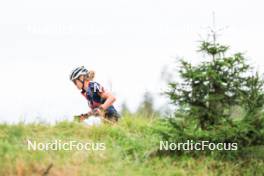 04.09.2024, Lenzerheide, Switzerland (SUI): Karoline Offigstad Knotten (NOR) - Biathlon summer training, Lenzerheide (SUI). www.nordicfocus.com. © Manzoni/NordicFocus. Every downloaded picture is fee-liable.