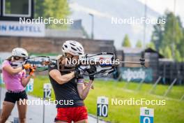 17.07.2024, Martell, Italy (ITA): Michela Carrara (ITA) - Biathlon summer training, Martell (ITA). www.nordicfocus.com. © Barbieri/NordicFocus. Every downloaded picture is fee-liable.