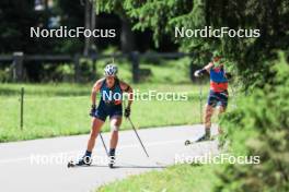 15.07.2024, Lenzerheide, Switzerland (SUI): Deedra Irwin (USA) - Biathlon summer training, Lenzerheide (SUI). www.nordicfocus.com. © Manzoni/NordicFocus. Every downloaded picture is fee-liable.