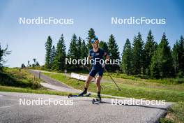 31.07.2024, Lavaze, Italy (ITA): Anna Gandler (AUT) - Biathlon summer training, Lavaze (ITA). www.nordicfocus.com. © Barbieri/NordicFocus. Every downloaded picture is fee-liable.