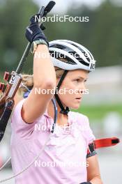 05.09.2024, Lenzerheide, Switzerland (SUI): Karoline Offigstad Knotten (NOR) - Biathlon summer training, Lenzerheide (SUI). www.nordicfocus.com. © Manzoni/NordicFocus. Every downloaded picture is fee-liable.