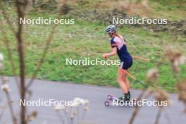 04.09.2024, Lenzerheide, Switzerland (SUI): Maren Kirkeeide (NOR) - Biathlon summer training, Lenzerheide (SUI). www.nordicfocus.com. © Manzoni/NordicFocus. Every downloaded picture is fee-liable.