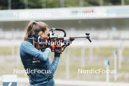 19.05.2024, Forni Avoltri, Italy (ITA): Michela Carrara (ITA) - Biathlon summer training, Forni Avoltri (ITA). www.nordicfocus.com. © Del Fabbro/NordicFocus. Every downloaded picture is fee-liable.