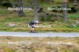 20.09.2024, Font-Romeu, France (FRA): Eve Bouvard (BEL) - Biathlon summer training, Font-Romeu (FRA). www.nordicfocus.com. © Authamayou/NordicFocus. Every downloaded picture is fee-liable.