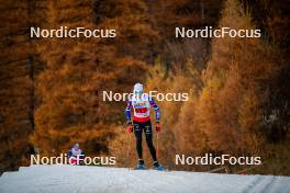 07.11.2024, Bessans, France (FRA): Valentin Lejeune (FRA) - Biathlon summer training, Bessans (FRA). www.nordicfocus.com. © Authamayou/NordicFocus. Every downloaded picture is fee-liable.