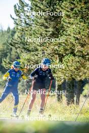 05.09.2024, Font-Romeu, France (FRA): Sara Andersson (SWE) - Biathlon summer training, Font-Romeu (FRA). www.nordicfocus.com. © Authamayou/NordicFocus. Every downloaded picture is fee-liable.