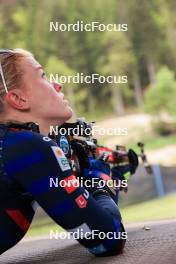 11.06.2024, Premanon, France (FRA): Sophie Chauveau (FRA) - Biathlon summer training, Premanon (FRA). www.nordicfocus.com. © Manzoni/NordicFocus. Every downloaded picture is fee-liable.