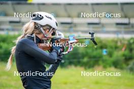 17.07.2024, Martell, Italy (ITA): Hanna Auchentaller (ITA) - Biathlon summer training, Martell (ITA). www.nordicfocus.com. © Barbieri/NordicFocus. Every downloaded picture is fee-liable.