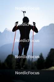 22.10.2024, Lavaze, Italy (ITA): Johannes Dale-Skjevdal (NOR) - Biathlon summer training, Lavaze (ITA). www.nordicfocus.com. © Vanzetta/NordicFocus. Every downloaded picture is fee-liable.