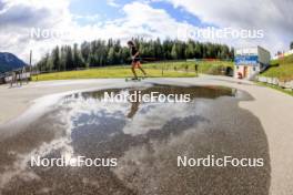 10.09.2024, Lenzerheide, Switzerland (SUI): Flavia Barmettler (SUI) - Biathlon summer training, Lenzerheide (SUI). www.nordicfocus.com. © Manzoni/NordicFocus. Every downloaded picture is fee-liable.