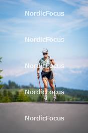 28.06.2024, Lavaze, Italy (ITA): Karoline Offigstad  Knotten (NOR) - Biathlon summer training, Lavaze (ITA). www.nordicfocus.com. © Barbieri/NordicFocus. Every downloaded picture is fee-liable.