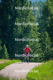 28.06.2024, Lavaze, Italy (ITA): Ingrid Landmark Tandrevold (NOR) - Biathlon summer training, Lavaze (ITA). www.nordicfocus.com. © Barbieri/NordicFocus. Every downloaded picture is fee-liable.