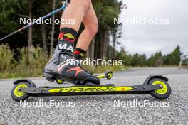 20.09.2024, Font-Romeu, France (FRA): Maya Cloetens (BEL) - Biathlon summer training, Font-Romeu (FRA). www.nordicfocus.com. © Authamayou/NordicFocus. Every downloaded picture is fee-liable.