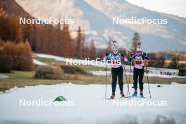 07.11.2024, Bessans, France (FRA): Eva Laine (FRA) - Biathlon summer training, Bessans (FRA). www.nordicfocus.com. © Authamayou/NordicFocus. Every downloaded picture is fee-liable.