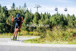 05.09.2024, Font-Romeu, France (FRA): Martin Ponsiluoma (SWE) - Biathlon summer training, Font-Romeu (FRA). www.nordicfocus.com. © Authamayou/NordicFocus. Every downloaded picture is fee-liable.