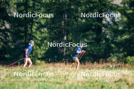 28.08.2024, Bessans, France (FRA): Ragnhild Femsteinevik (NOR) - Biathlon summer training, Bessans (FRA). www.nordicfocus.com. © Authamayou/NordicFocus. Every downloaded picture is fee-liable.