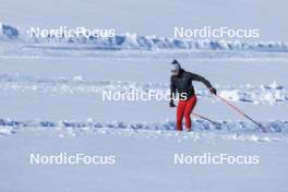 12.10.2024, Ramsau am Dachstein, Austria (AUT): Oceane Michelon (FRA) - Biathlon summer training, Dachsteinglacier, Ramsau am Dachstein (AUT). www.nordicfocus.com. © Manzoni/NordicFocus. Every downloaded picture is fee-liable.