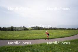 19.06.2024, Lavaze, Italy (ITA): Dorothea Wierer (ITA) - Biathlon summer training, Lavaze (ITA). www.nordicfocus.com. © Vanzetta/NordicFocus. Every downloaded picture is fee-liable.