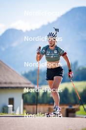 28.06.2024, Lavaze, Italy (ITA): Karoline Offigstad  Knotten (NOR) - Biathlon summer training, Lavaze (ITA). www.nordicfocus.com. © Barbieri/NordicFocus. Every downloaded picture is fee-liable.