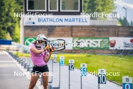 17.07.2024, Martell, Italy (ITA): Samuela Comola (ITA) - Biathlon summer training, Martell (ITA). www.nordicfocus.com. © Barbieri/NordicFocus. Every downloaded picture is fee-liable.