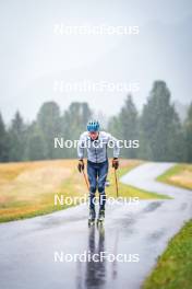 27.09.2024, Lavaze, Italy (ITA): Lukas Hofer (ITA) - Biathlon summer training, Lavaze (ITA). www.nordicfocus.com. © Barbieri/NordicFocus. Every downloaded picture is fee-liable.