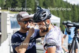 27.08.2024, Martell, Italy (ITA): Andrea Zattoni (ITA) - Biathlon summer training, Martell (ITA). www.nordicfocus.com. © Vanzetta/NordicFocus. Every downloaded picture is fee-liable.